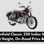 Royal Enfield Classic 250 India: Mileage, Seat Height, On-Road Price & EMI