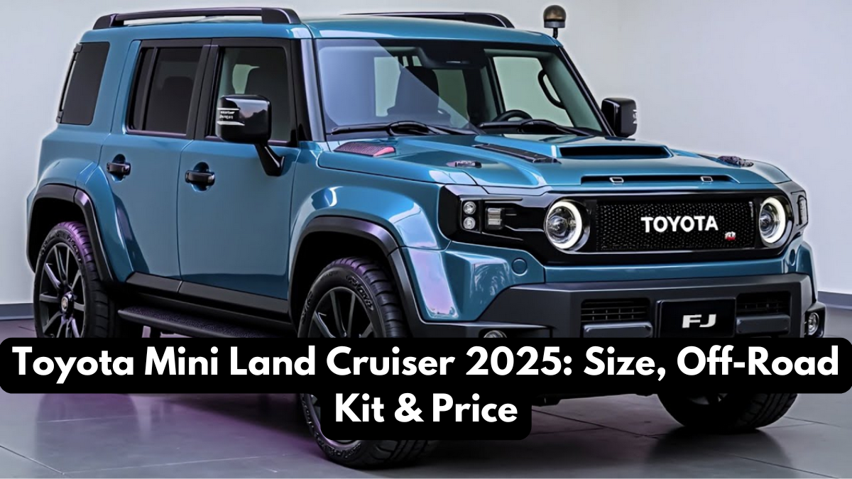 Toyota Mini Land Cruiser 2025: Size, Off-Road Kit & Price