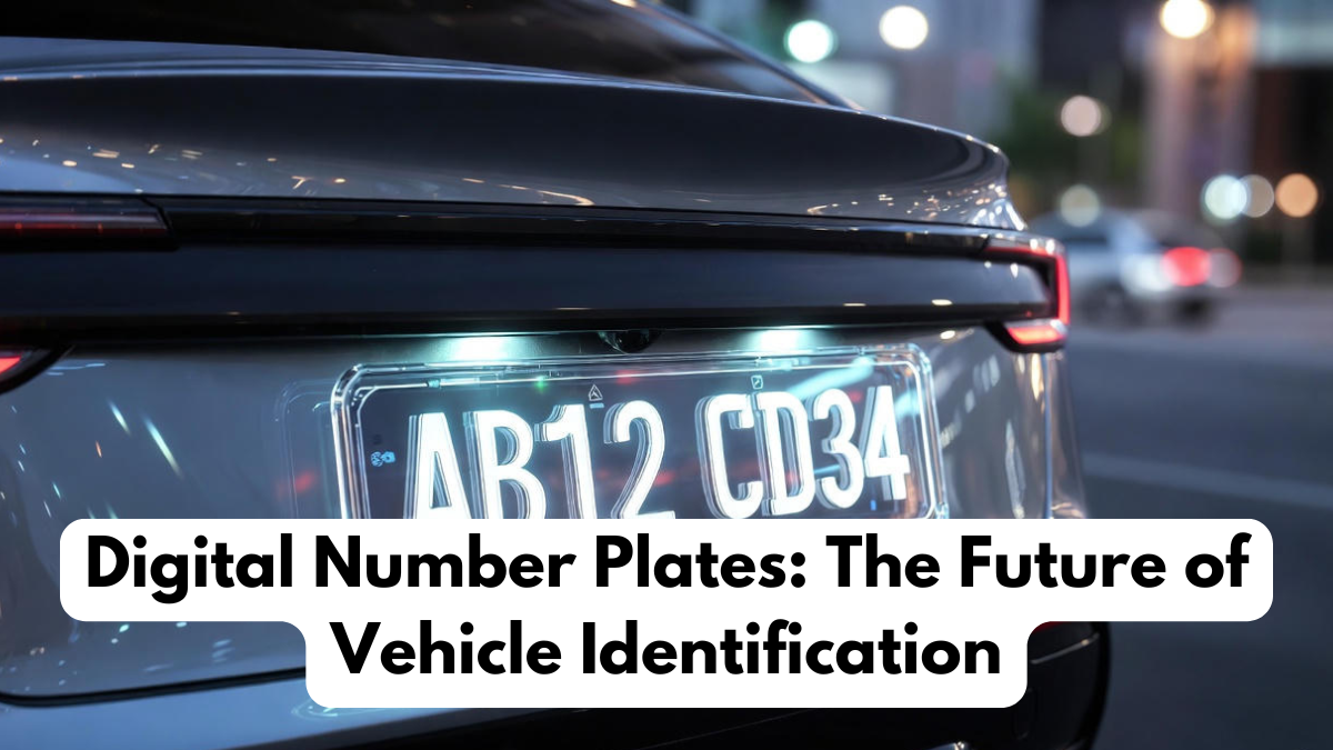 Digital Number Plates: The Future of Vehicle Identification