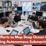 Global Efforts to Map Deep Ocean Canyons Using Autonomous Submarines