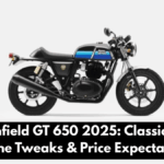Royal Enfield GT 650 2025: Classic Design, Engine Tweaks & Price Expectations