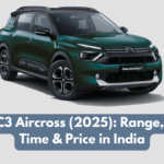 Citroën ëC3 Aircross (2025): Range, Charging Time & Price in India