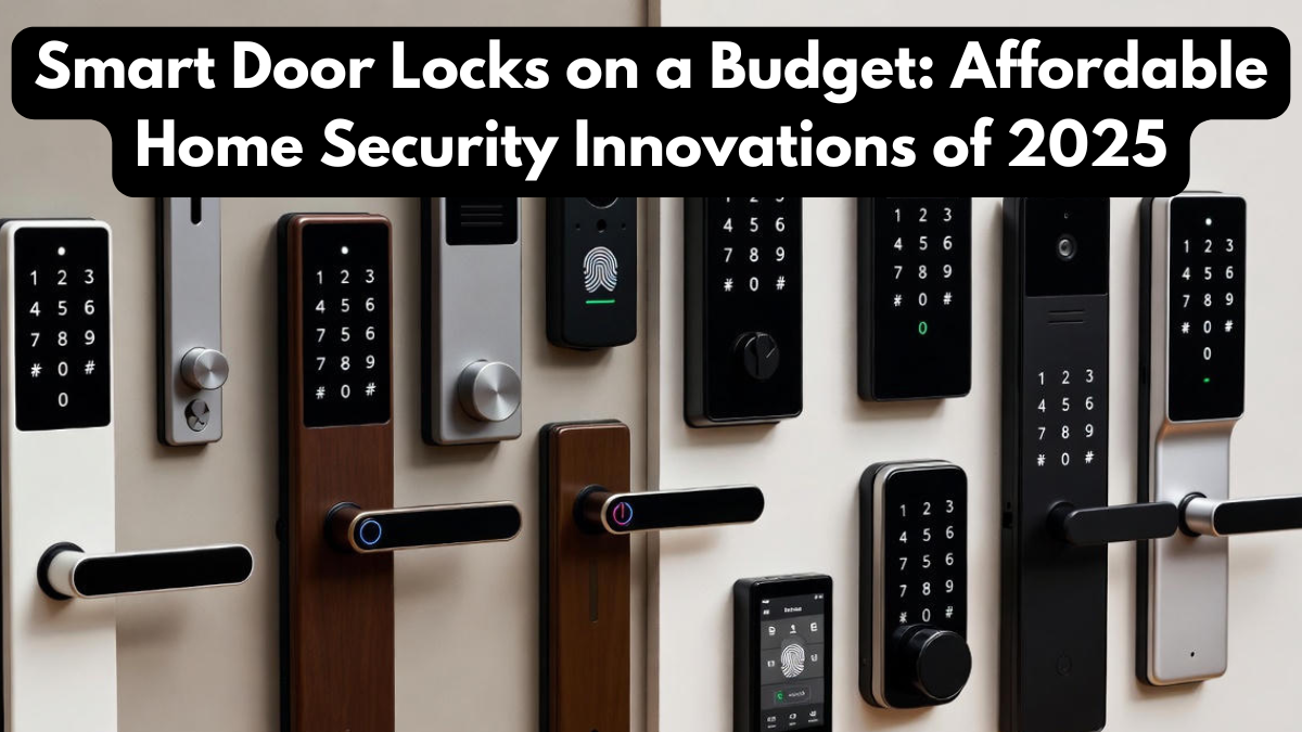 Smart Door Locks on a Budget: Affordable Home Security Innovations of 2025