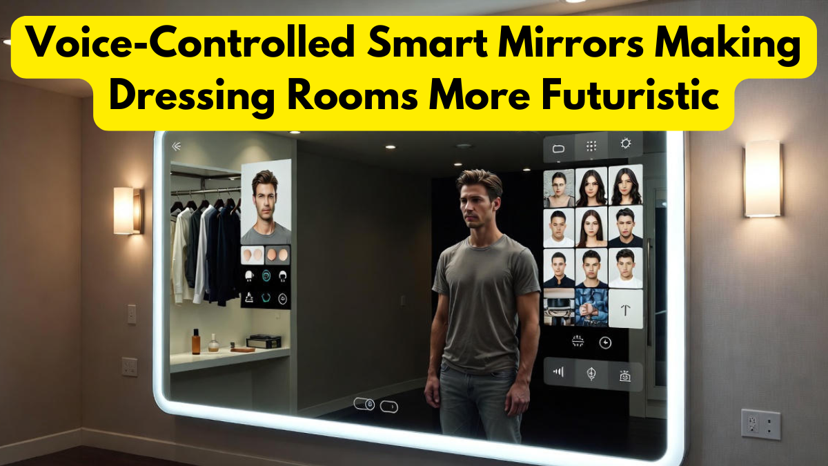 Voice-Controlled Smart Mirrors Making Dressing Rooms More Futuristic