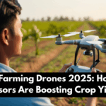 Smart Farming Drones 2025: How AI & Sensors Are Boosting Crop Yields