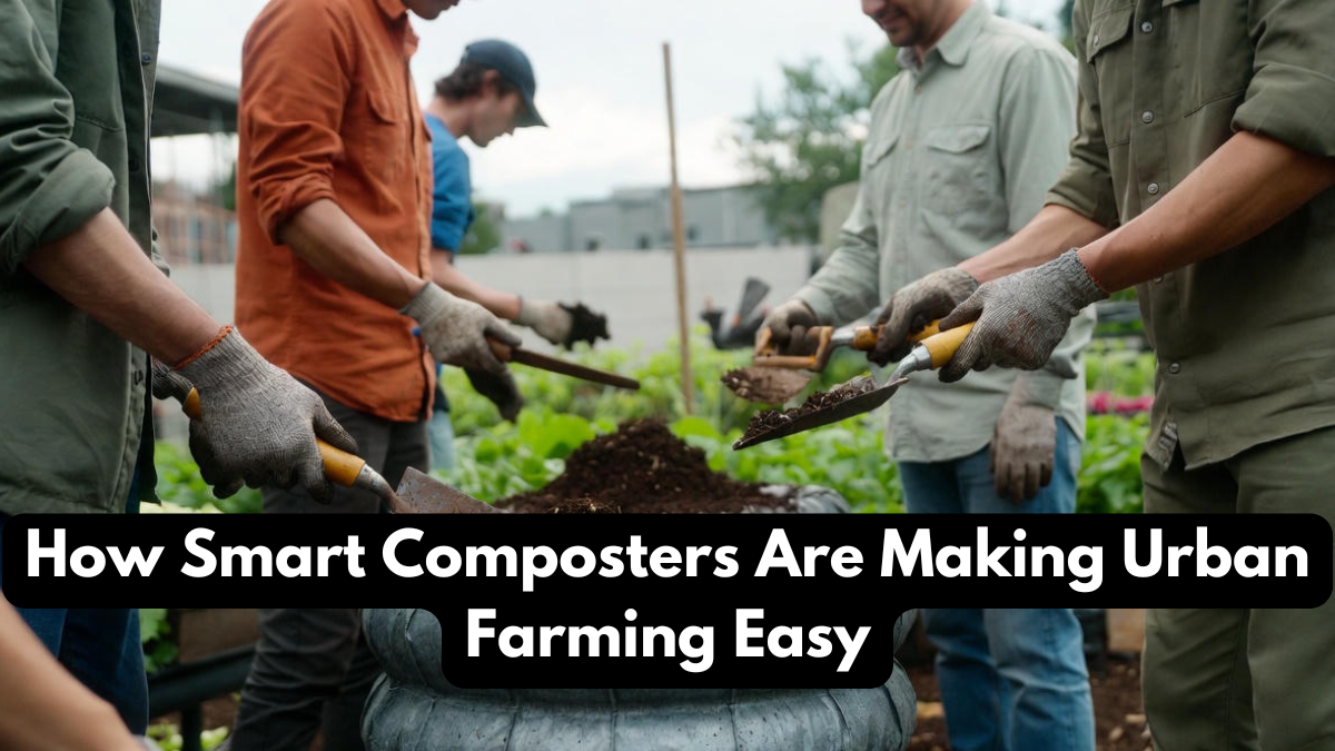 How Smart Composters Are Making Urban Farming Easy