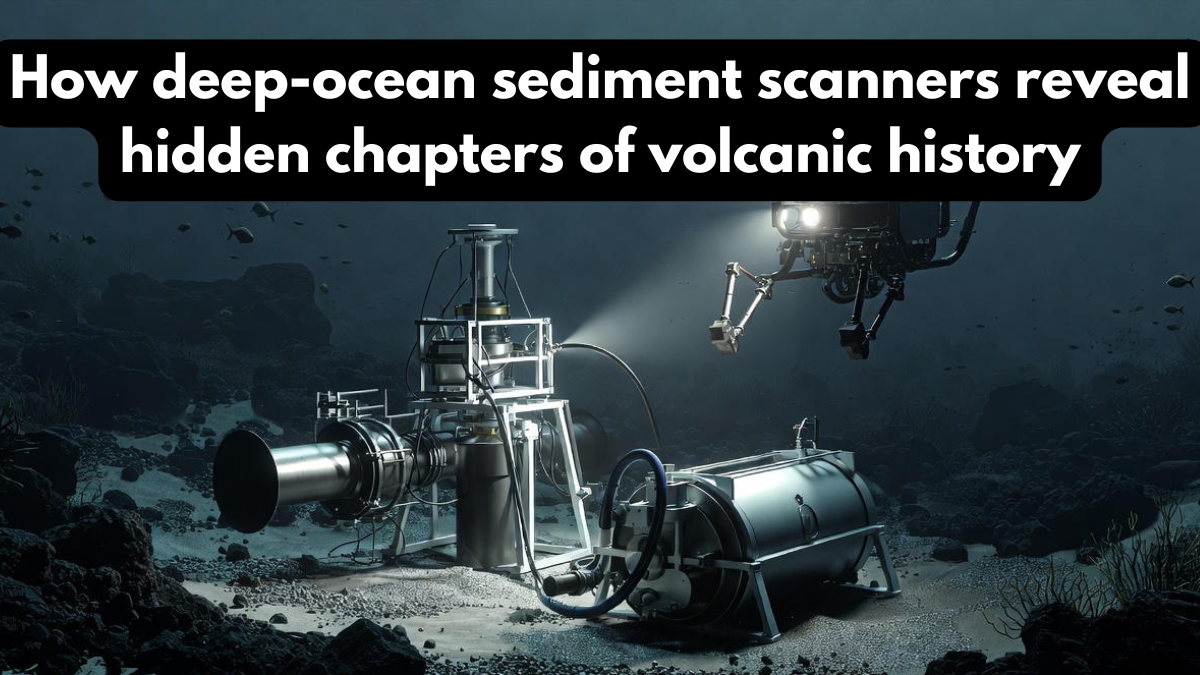 How deep-ocean sediment scanners reveal hidden chapters of volcanic history