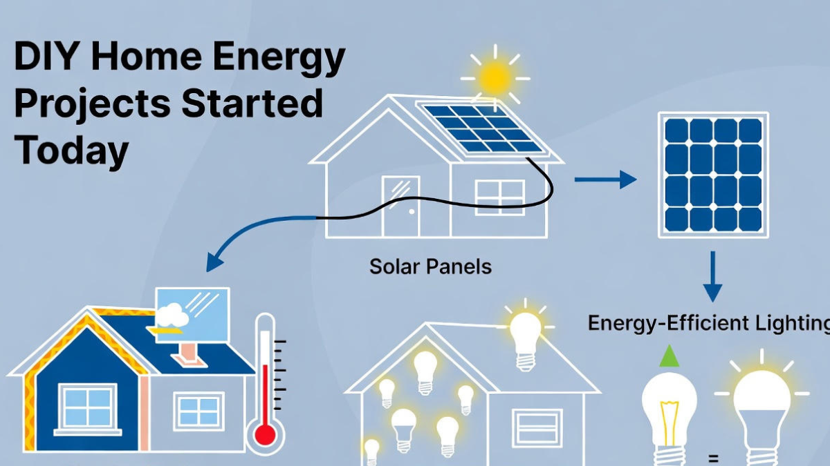 DIY Home Energy Projects You Can Start Today