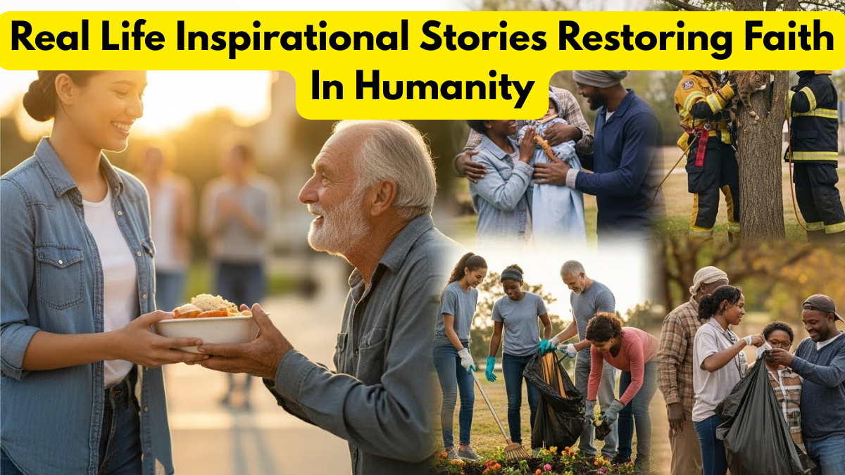 Real Life Inspirational Stories Restoring Faith In Humanity