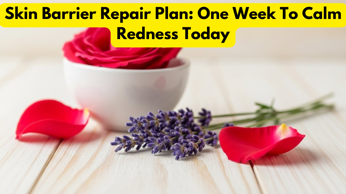 Skin Barrier Repair Plan: One Week To Calm Redness Today