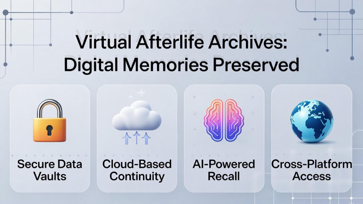 Virtual Afterlife Archives: Digital Memories Preserved