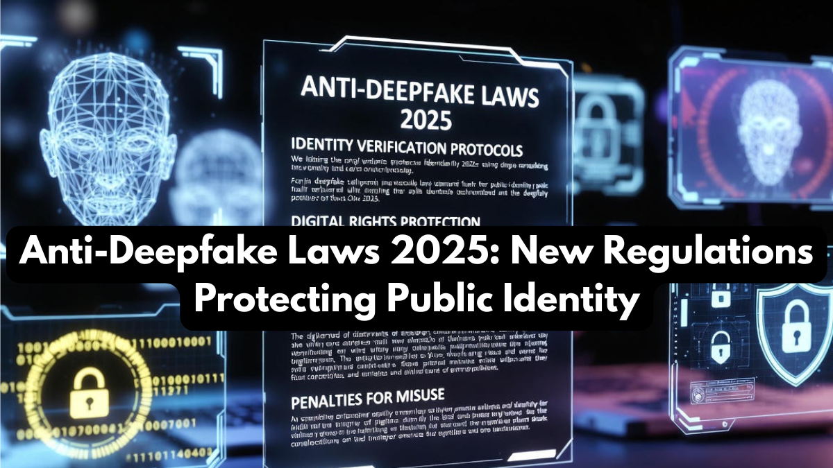 Anti-Deepfake Laws 2025: New Regulations Protecting Public Identity