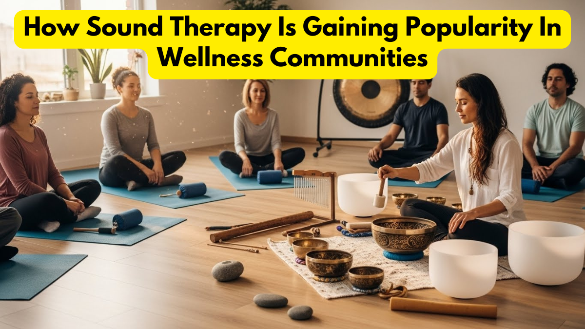 How Sound Therapy Is Gaining Popularity In Wellness Communities