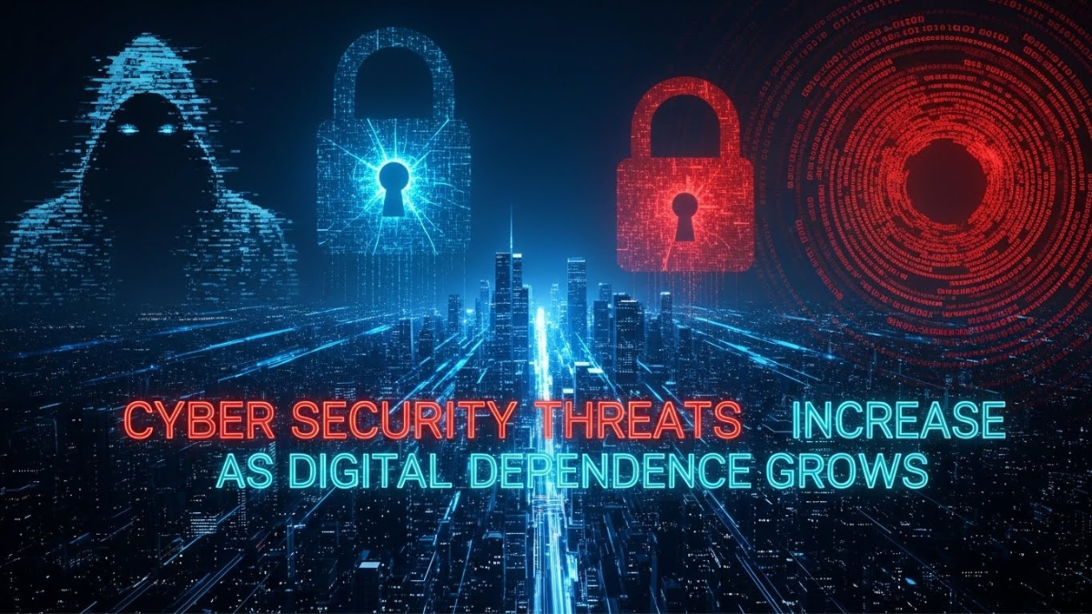 Cyber Security Threats Increase As Digital Dependence Grows