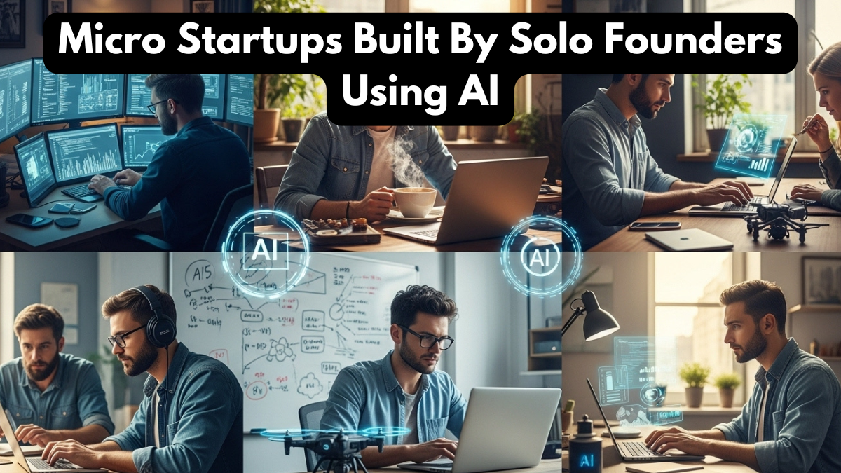 Micro Startups Built By Solo Founders Using AI