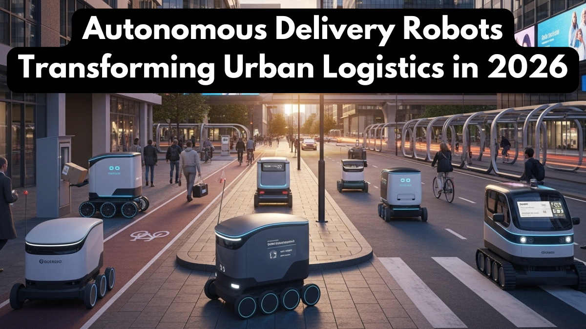 Autonomous Delivery Robots Transforming Urban Logistics in 2026