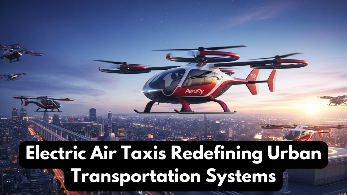 Electric Air Taxis Redefining Urban Transportation Systems