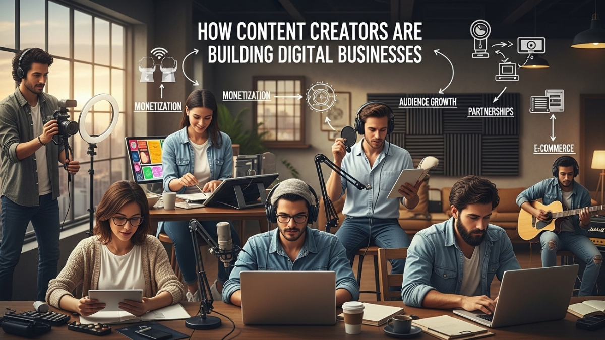 How Content Creators Are Building Digital Businesses