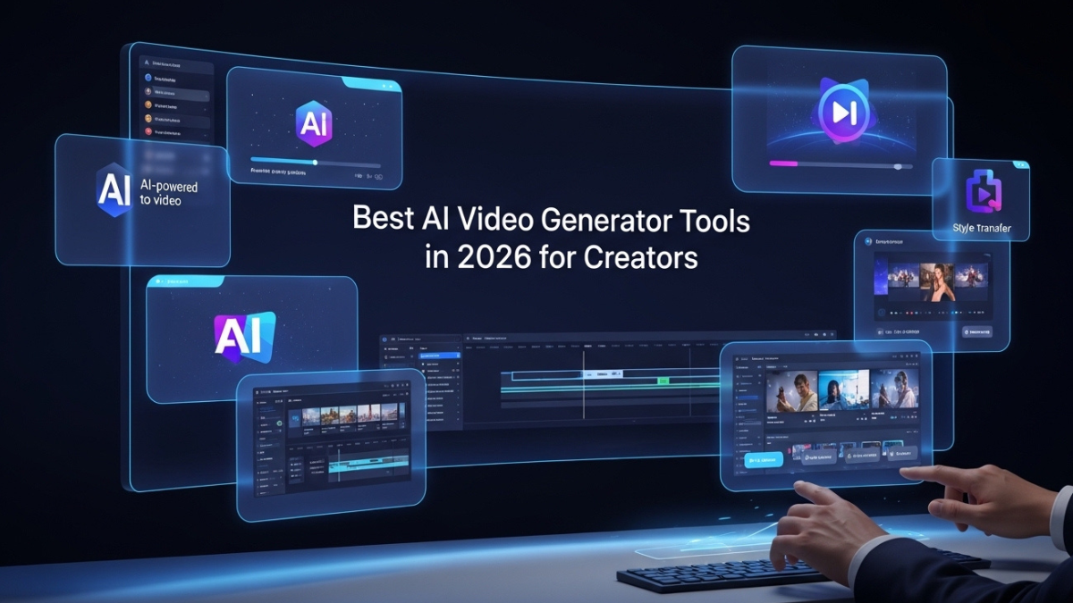 Best AI Video Generator Tools in 2026 for Creators