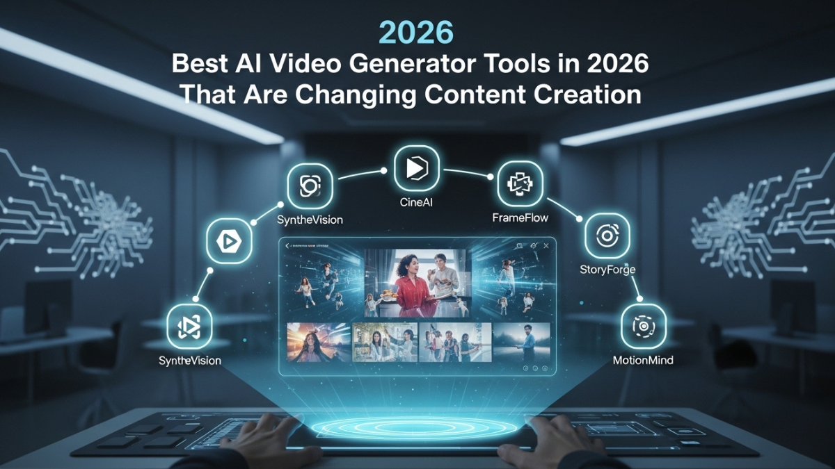 Best AI Video Generator Tools in 2026 That Are Changing Content Creation
