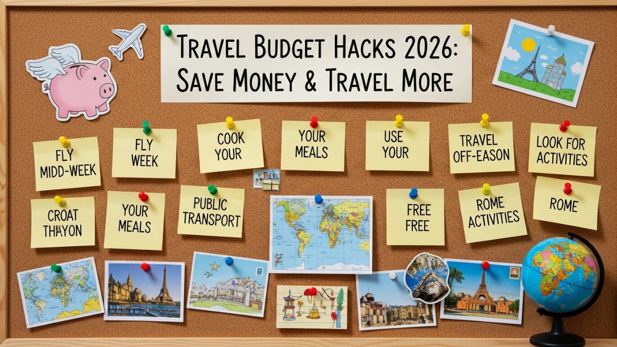 Travel Budget Hacks 2026: Save Money & Travel More
