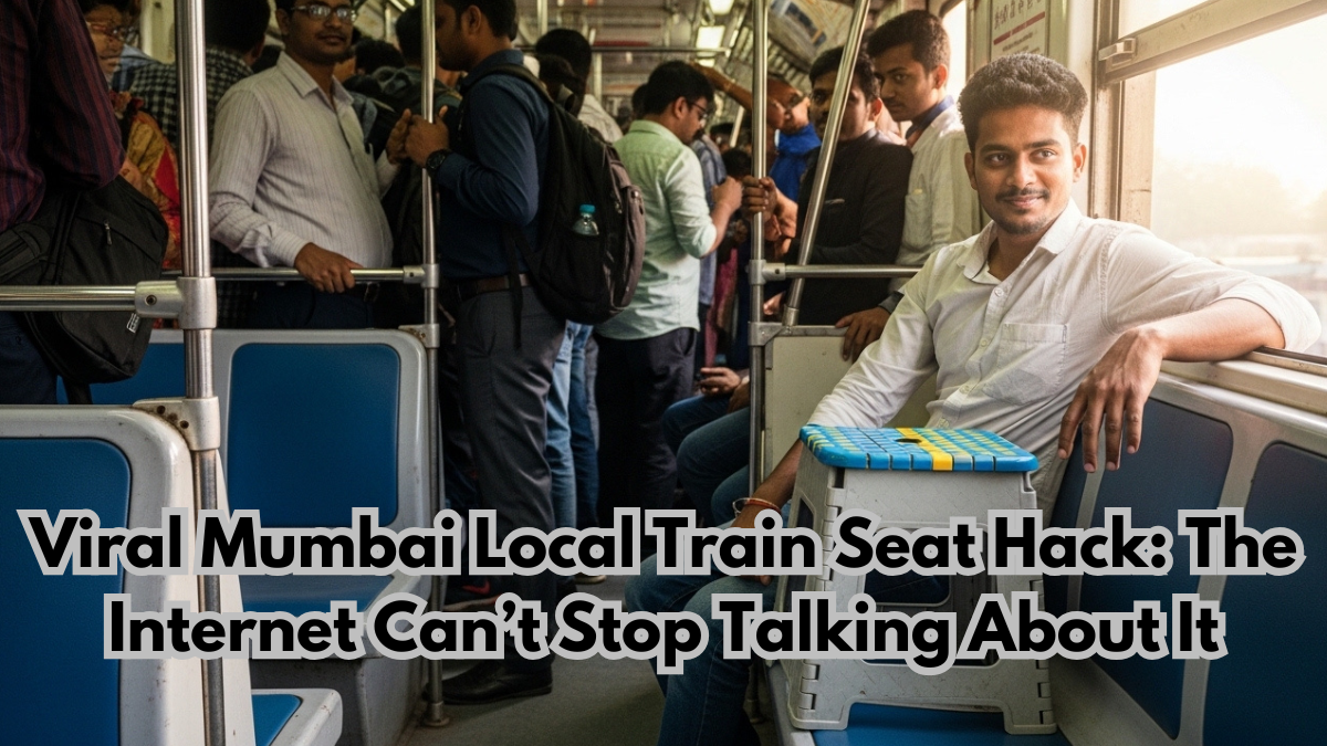 Viral Mumbai Local Train Seat Hack: The Internet Can’t Stop Talking About It