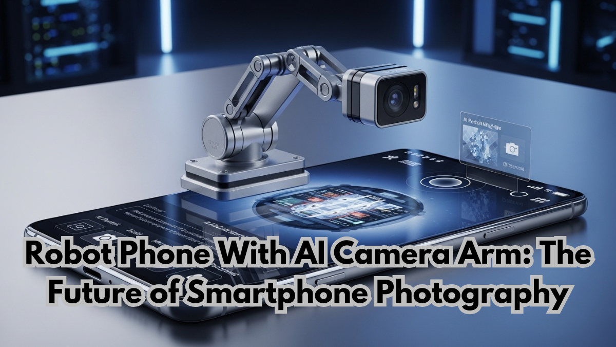 Robot Phone With AI Camera Arm: The Future of Smartphone Photography