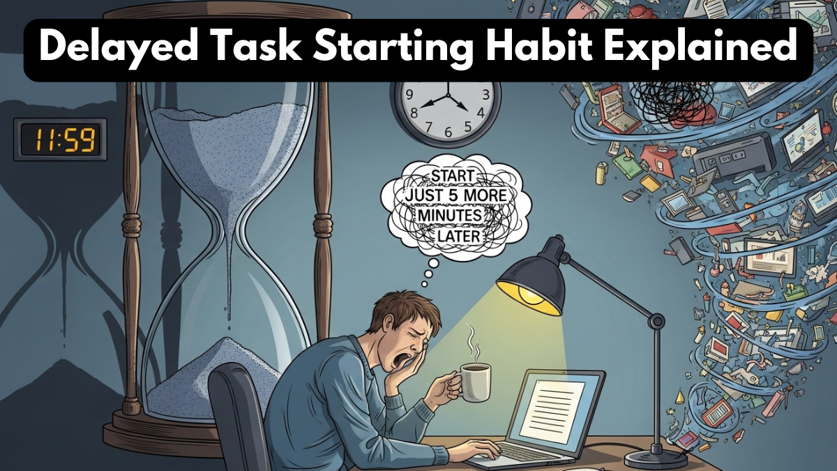 Delayed Task Starting Habit Explained