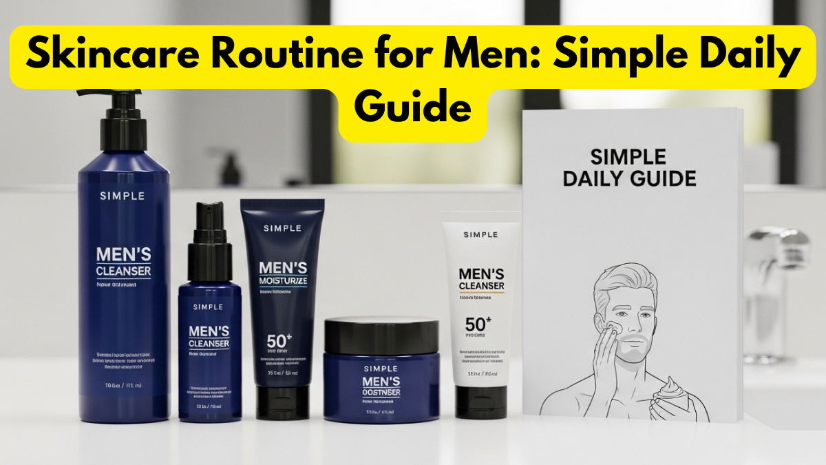 Skincare Routine for Men: Simple Daily Guide