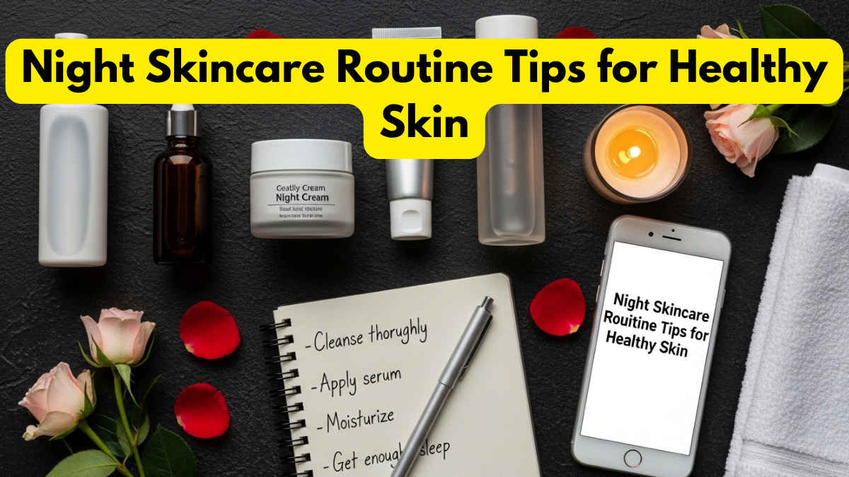 Night Skincare Routine Tips for Healthy Skin