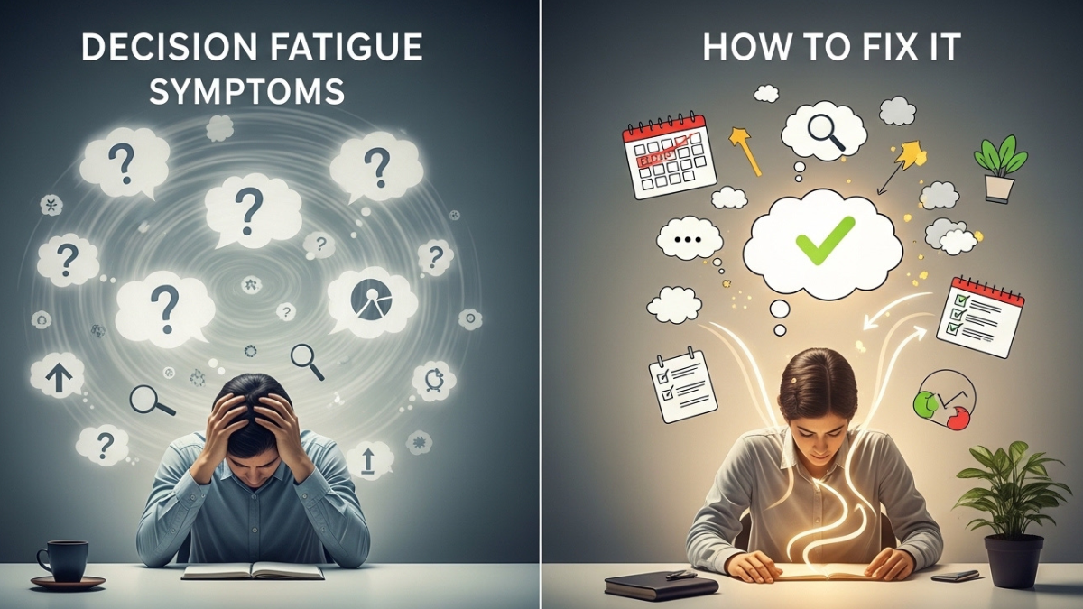Decision Fatigue Symptoms and How to Fix It