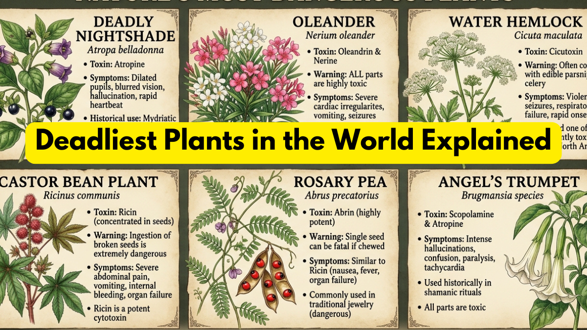 Deadliest Plants in the World Explained