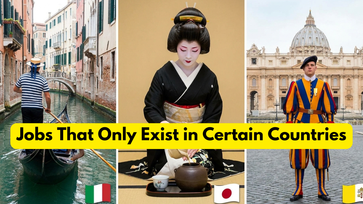Jobs That Only Exist in Certain Countries