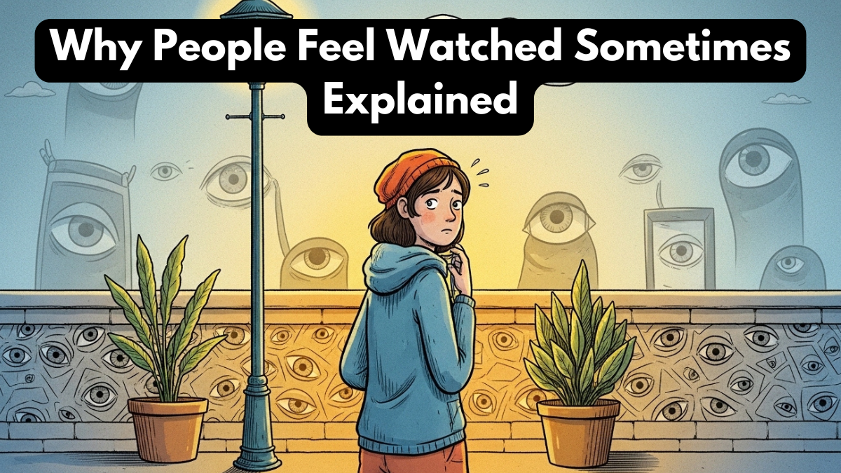 Why People Feel Watched Sometimes Explained
